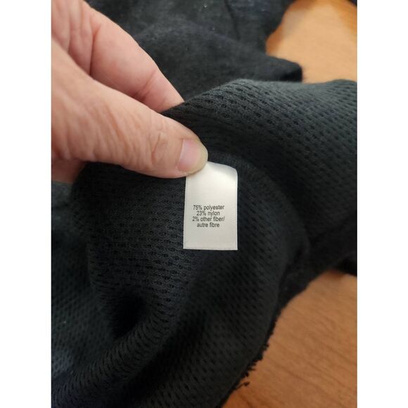 NWT Maurices black 2x Metallic Asymmetrical Cardigan (L) - Picture 5 of 6